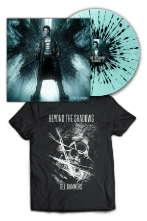 Dee Dammers collector's bundle featuring "Beyond the Shadows" music and merchandise.