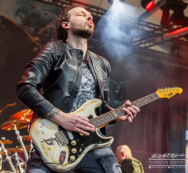 Rockband Festival was a blast 🎸 Pic by @rnrreporter Video by @wdr #guitarist #guitar #metal #udodirkschneider #dirkschneider #rockhardfestival #rockhard @rockhardfestival